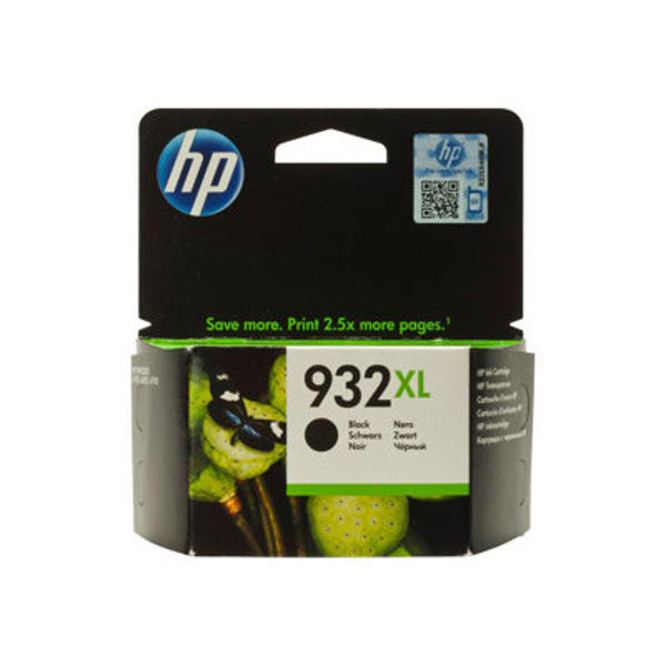 HP High Yield 932XL - - black - original - ink cartridge (p/n: CN053AA ...