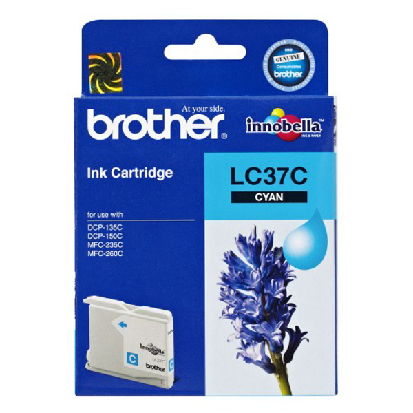 Brother Genuine LC-37C Cyan Ink Cartridge - [LC37C] NZ Prices - PriceMe
