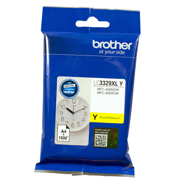 Brother Genuine LC-3329XLY Yellow Ink Cartridge - [LC3329XLY] NZ Prices ...