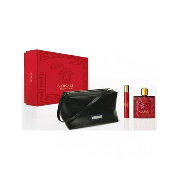 Versace Eros Flame 100ml EDP + 10ml EDP + Bag NZ Prices - PriceMe