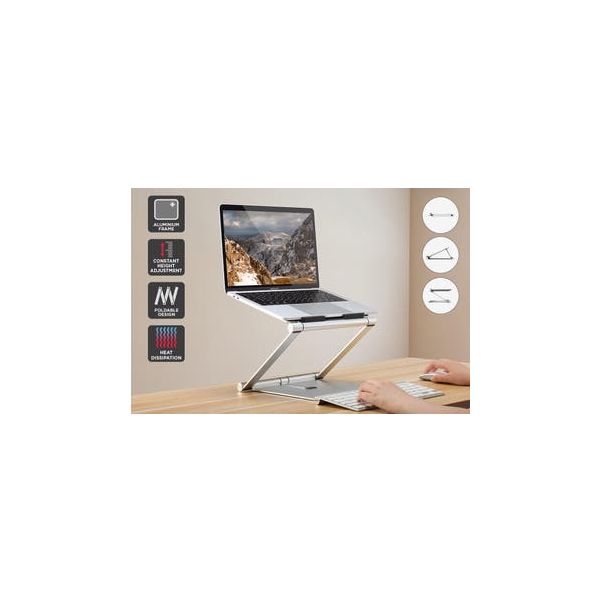 Kogan Aluminium Infinite Height Adjustable Laptop Stand NZ Prices PriceMe
