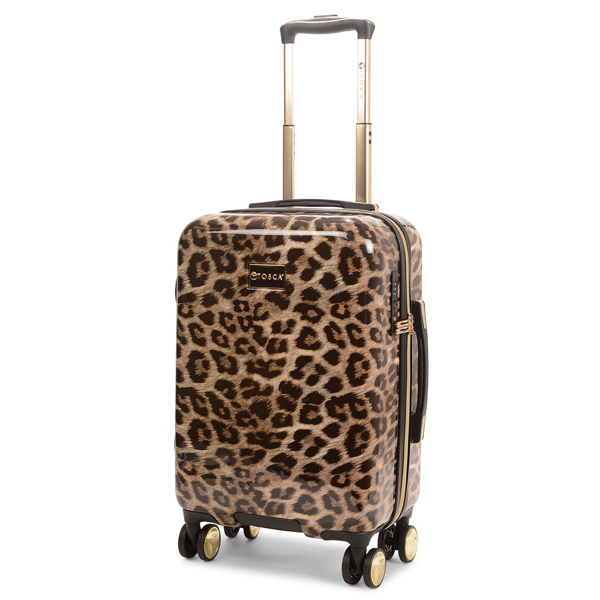 Tosca Leopard 56cm Hardside Carry-On Suitcase NZ Prices - PriceMe