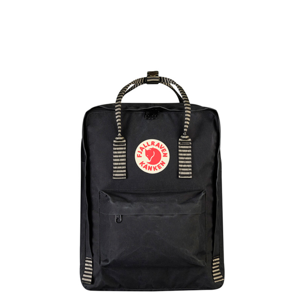 fjallraven kanken black striped