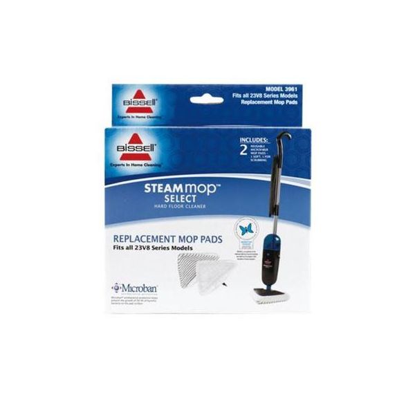 Bissell Steam Mop Select Replacement Pads 3961 3961 NZ Prices PriceMe