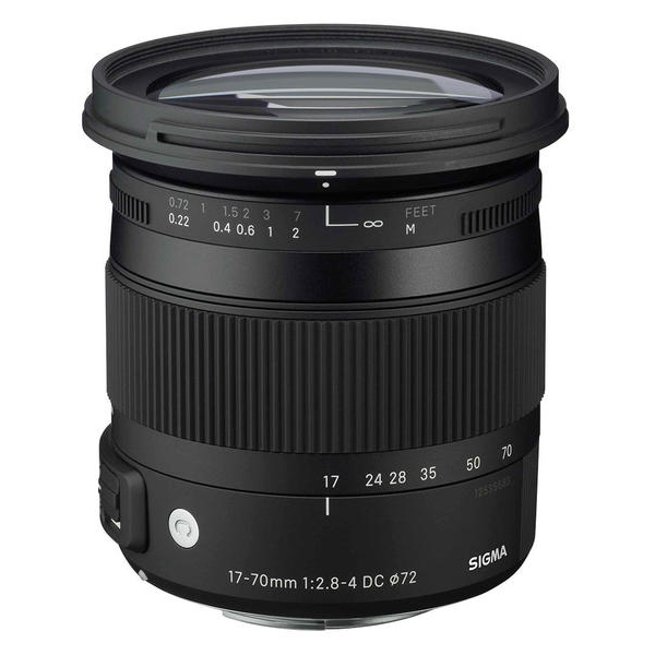 ニコン用SIGMA 17-70F2.8-4DC MACRO OS HSM N - レンズ(ズーム)