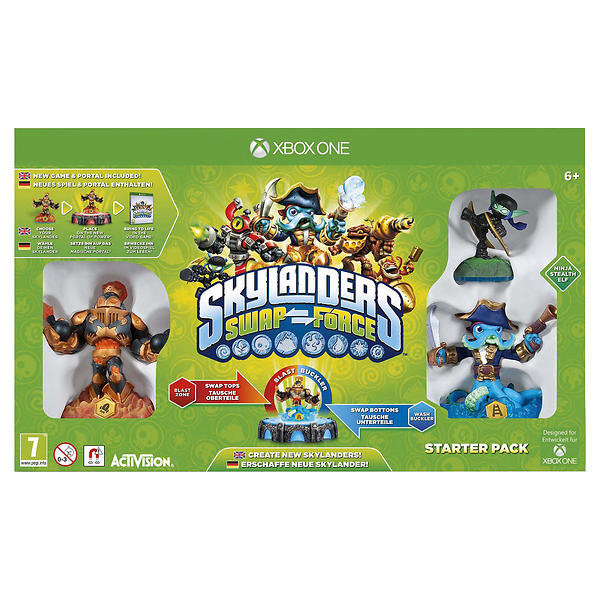 skylanders swap force xbox one disc