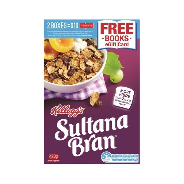 Kelloggs Cereal Sultana Bran 420g