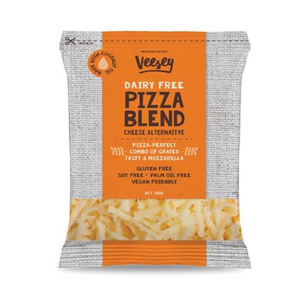 Veesey Cheese Grated Shredded Pizza Blend 250g