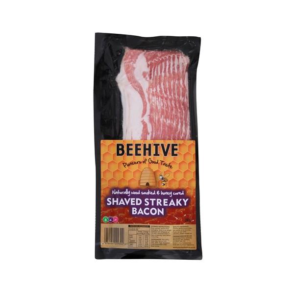 Beehive Streaky Bacon Shaved 180g