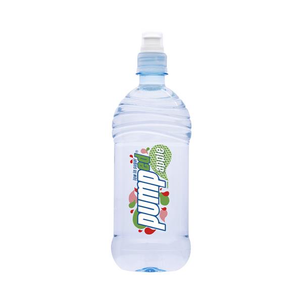Pumped Water Apple Flavoured sipper top 750ml