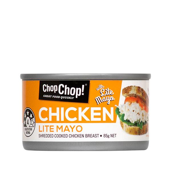 Chop Chop Chicken Shredded With Lite Mayonnaise 85g