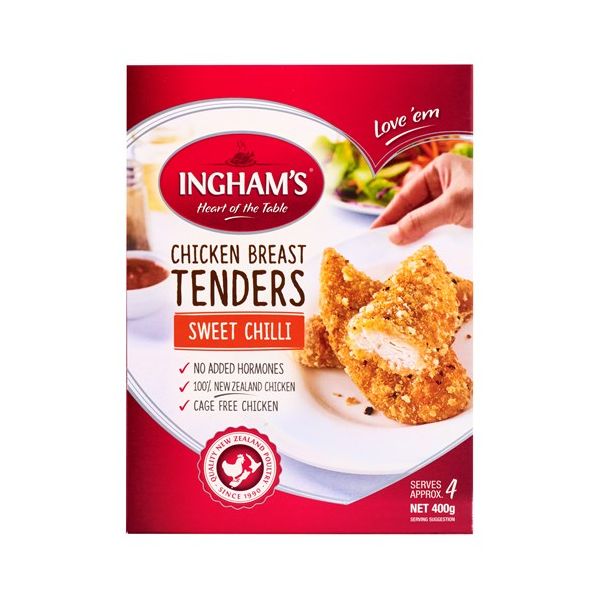 Ingham's Chicken Tenders Sweet Chilli 400g Prices FoodMe