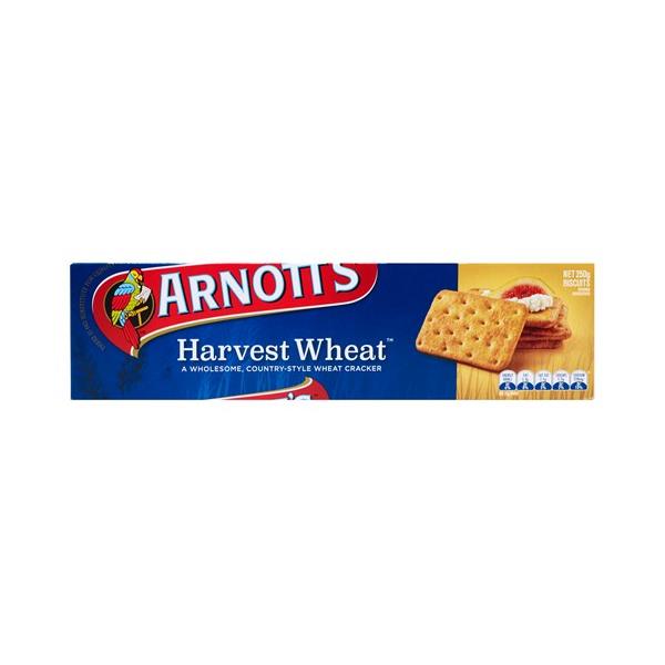 Arnott's Crackers Harvest Wheat 250g
