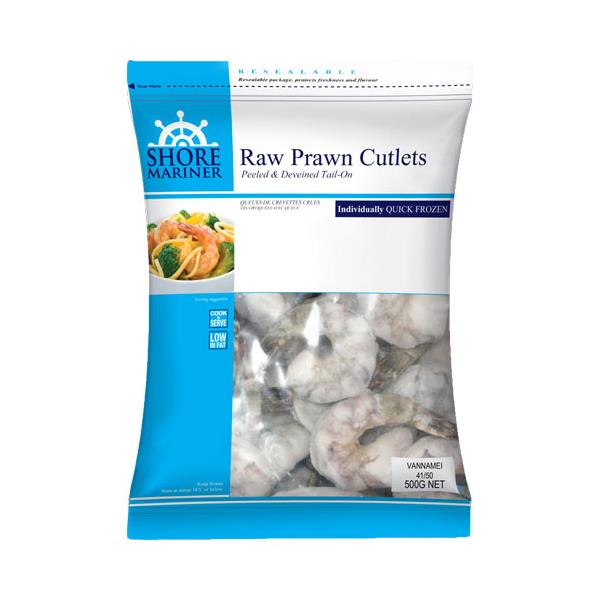 Sea Cuisine Prawns Cutlets Raw frozen 500g