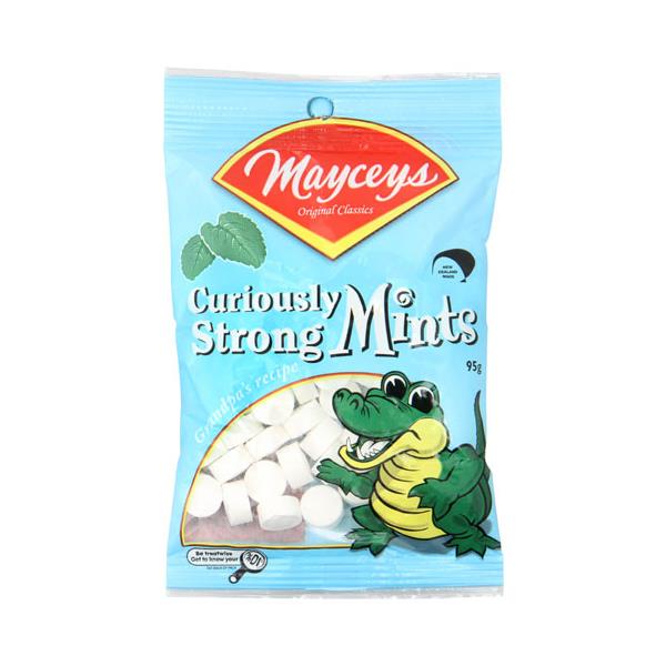 Mayceys Mints Curiously Strong 95g
