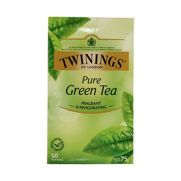 Twinings Pure Green Tea Fragrant & Invigorating 75g