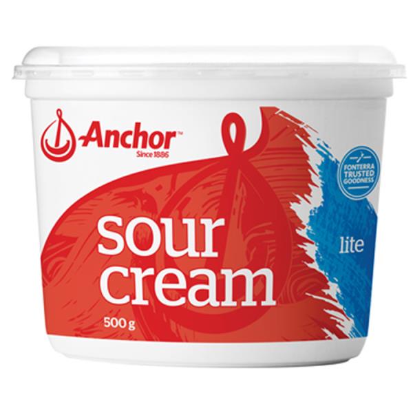 Anchor Sour Cream Lite 500g