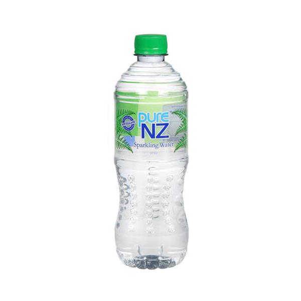 Pure NZ Sparkling Water single bottle 600ml