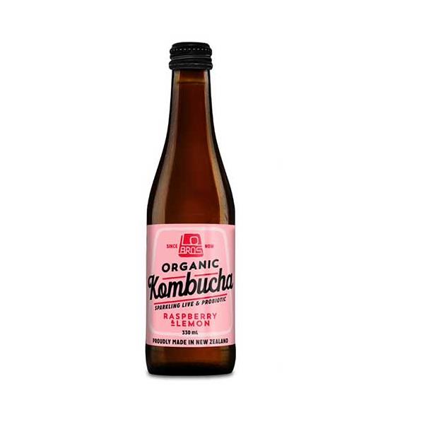 Lo Bros Kombucha Raspberry And Lemon 330ml Prices Foodme