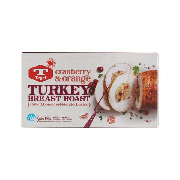 Tegel Turkey Roast With Cranberry Stuffing 1.5kg