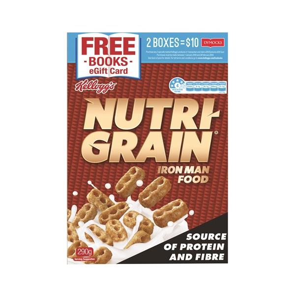 Kelloggs Nutrigrain Cereal 290g