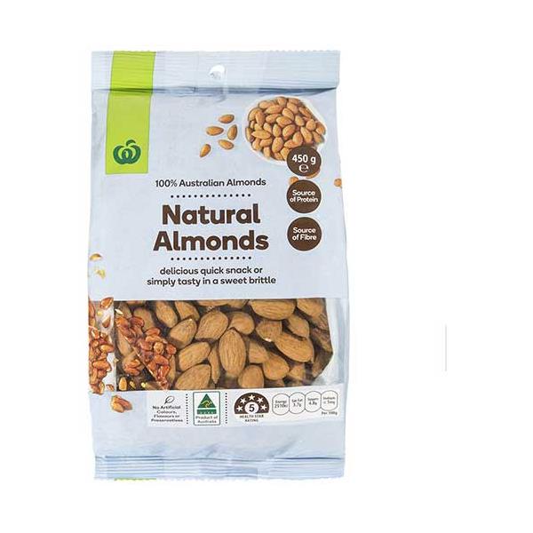 Countdown Almonds Natural 450g Prices - FoodMe