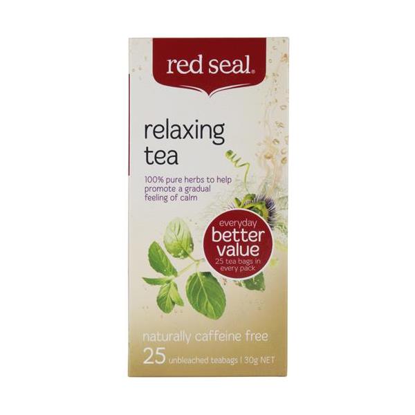 Red Seal Herbal Tea Bags Relaxing 25pk