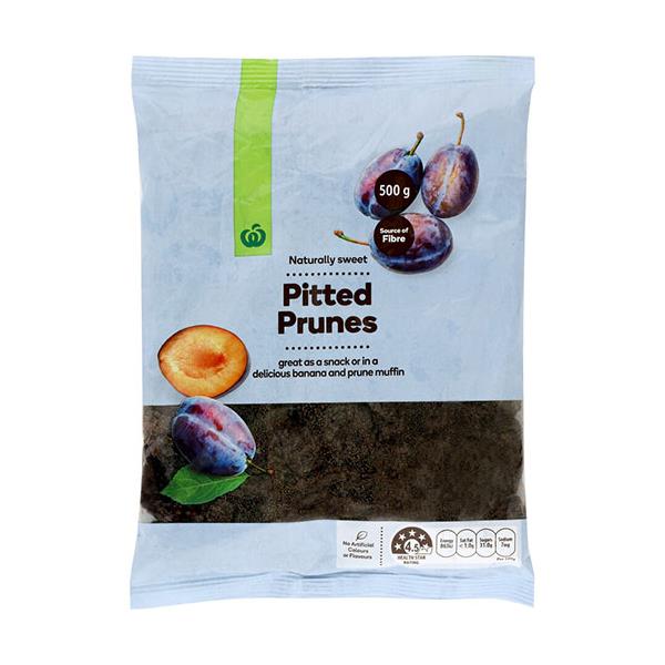 Countdown Prunes Pitted 500g