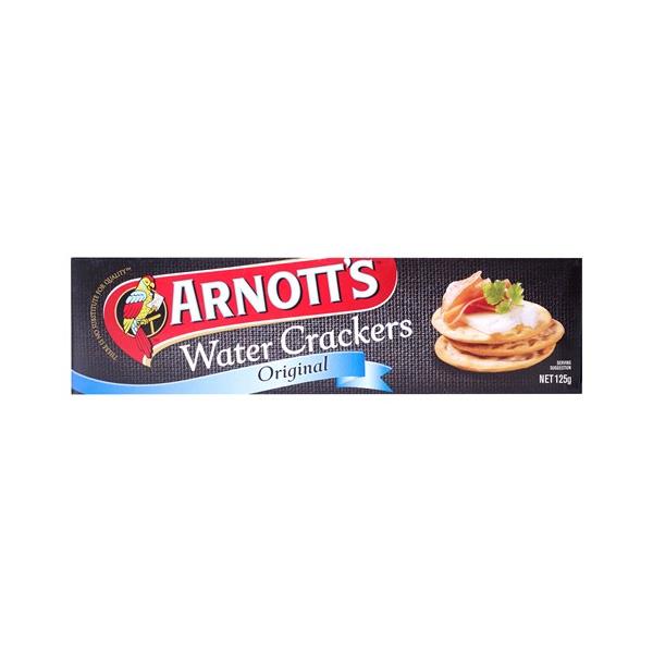 Arnott's Crackers Water Original 125g