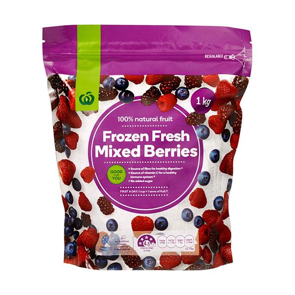 Countdown Frozen Mixed Berries 1kg