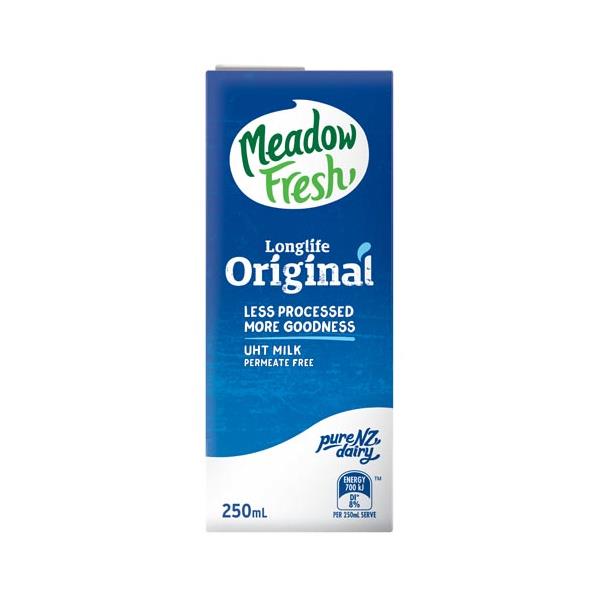 Meadow Fresh Original UHT Milk 250ml