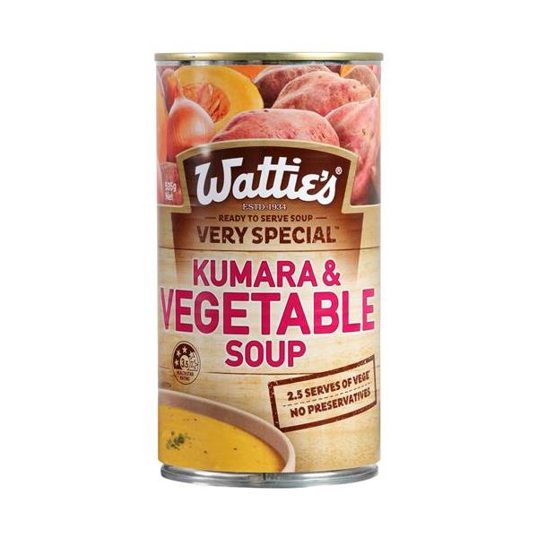 Wattie's Very Special Canned Soup Kumara & Vegetable 535g