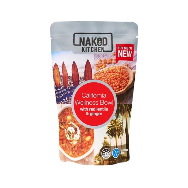Naked Kitchen Fresh Meal California Wellness Bowl Pouch 500g