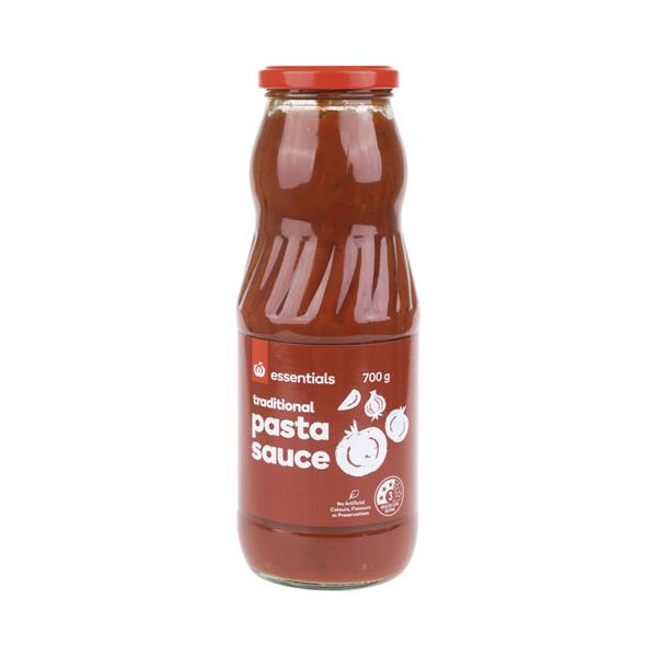 Essentials Pasta Sauce Traditional 700g