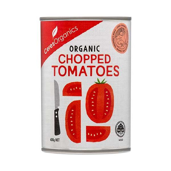 Ceres Organics Tomatoes Organic Chopped 400g