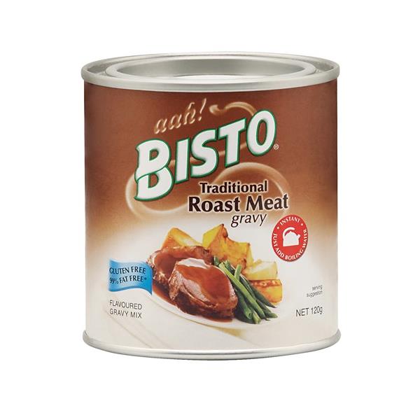 Bisto Instant Gravy Mix Traditional Roast Meat cannister 120g
