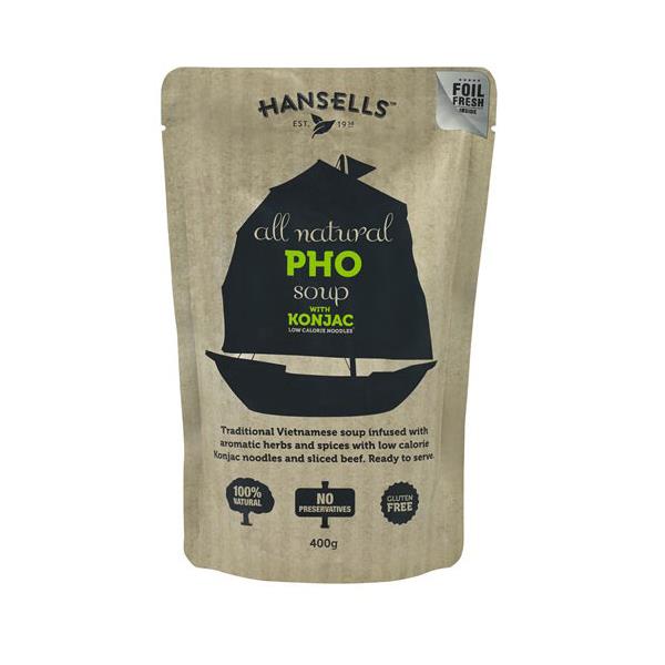 Hansells All Natural Pouch Soup Pho 400g