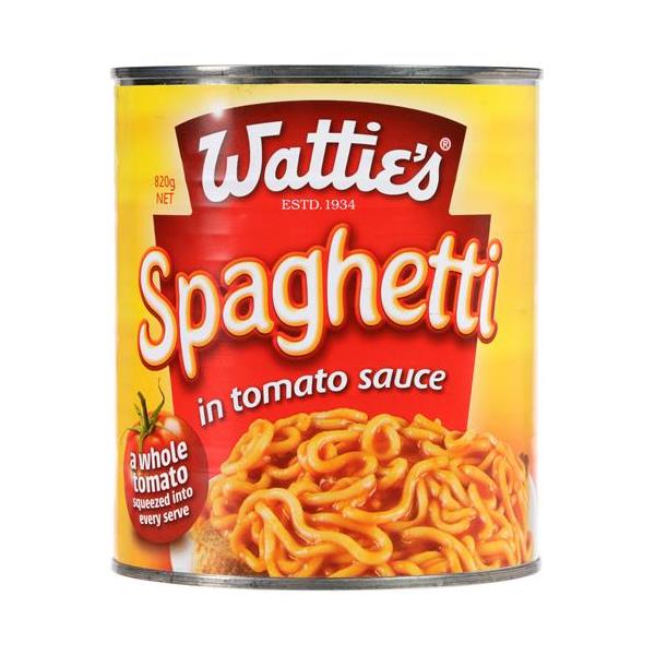 Wattie's Spaghetti 820g