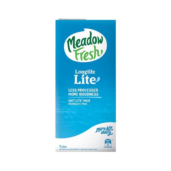 Meadow Fresh Uht Milk Reduced Fat 1l