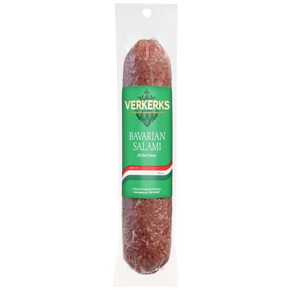 Verkerks Salami Stick Bavarian (mild) prepacked 300g