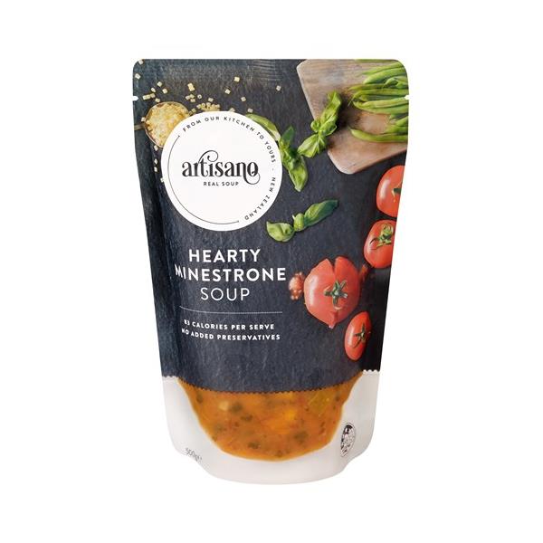 Artisano Fresh Soup Minestrone pouch 500g