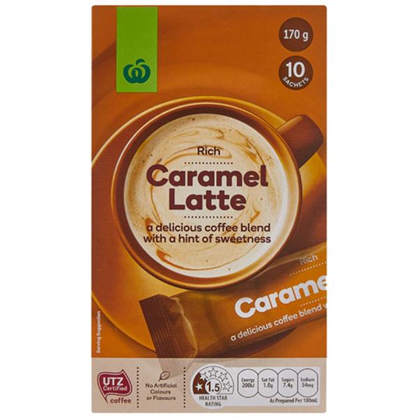 Countdown Coffee Mix Caramel Latte 10 stick sachets