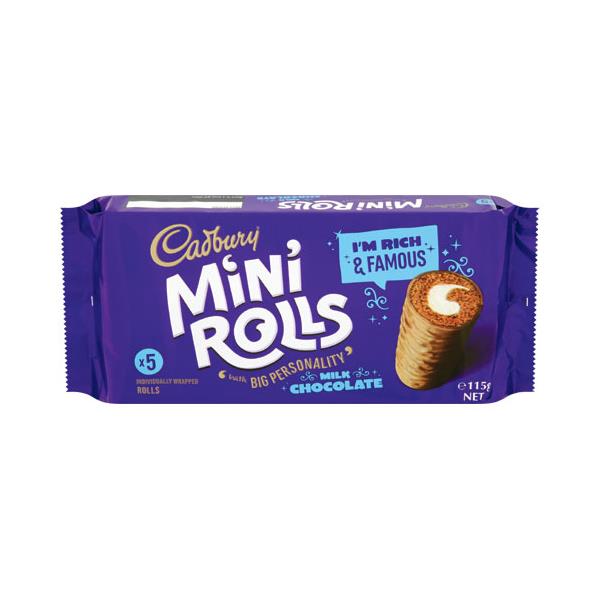 Cadbury Cake Roll Mini 5pk