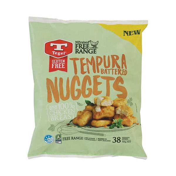 Tegel Chicken Nuggets Tempura Gluten Free 700g