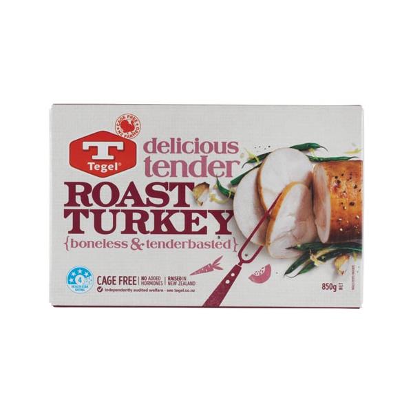 Tegel Turkey Roast Boneless 850g