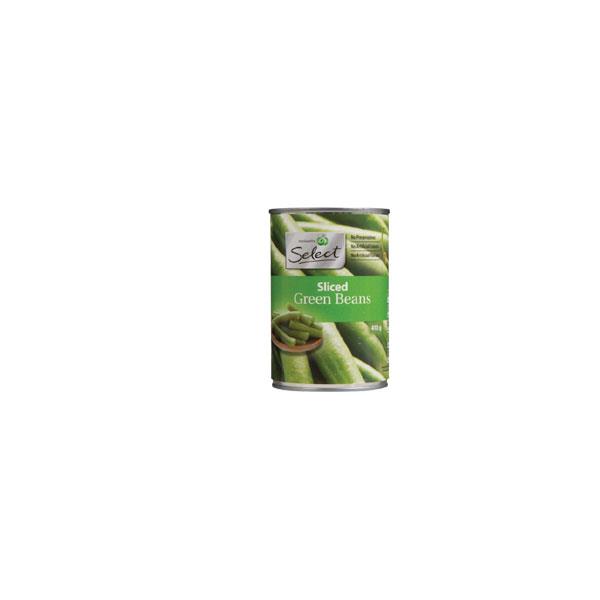 Countdown Beans Green Sliced can 410g
