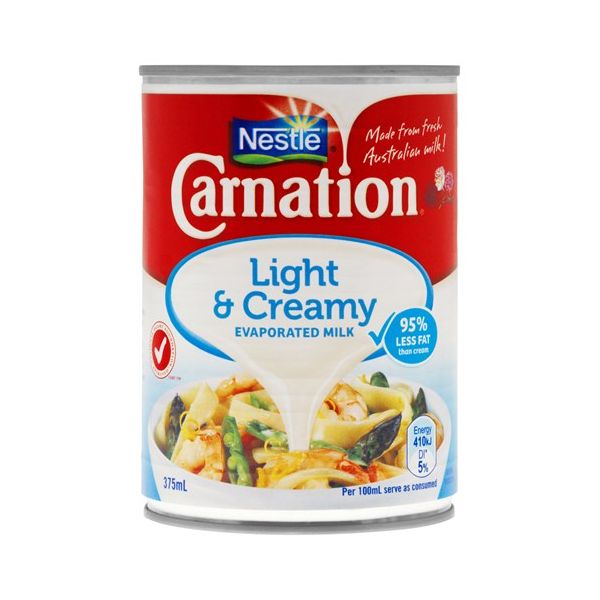 Nestle Carnation Evaporated Milk Lite & Creamy 375ml NZ Prices PriceMe