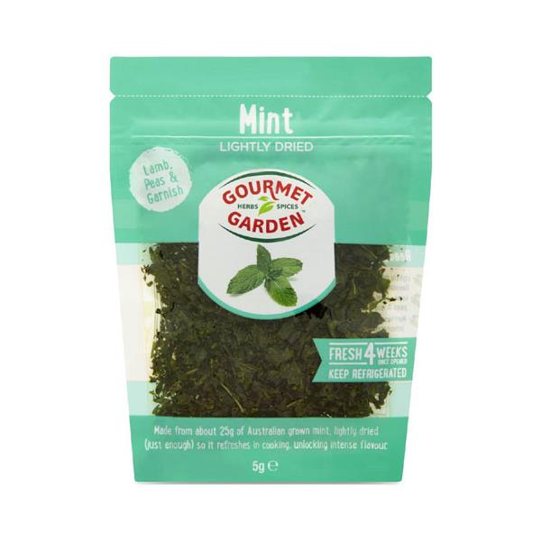 Fresh Produce Mint Lightly Dried prepacked 5g