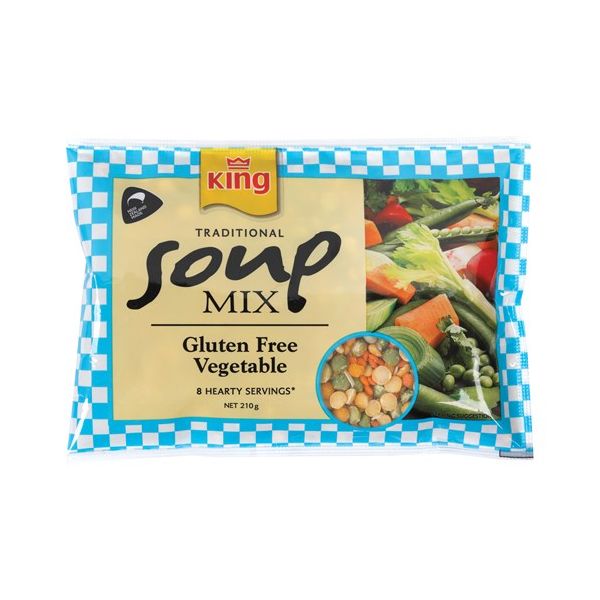 King Soup Mix Gluten Free Vegetable 210g Prices FoodMe