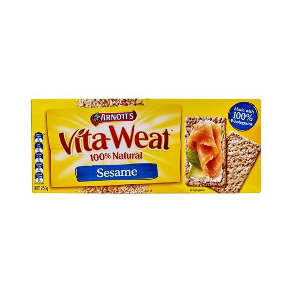 Arnott's Vita Weat Crispbread Sesame box 250g